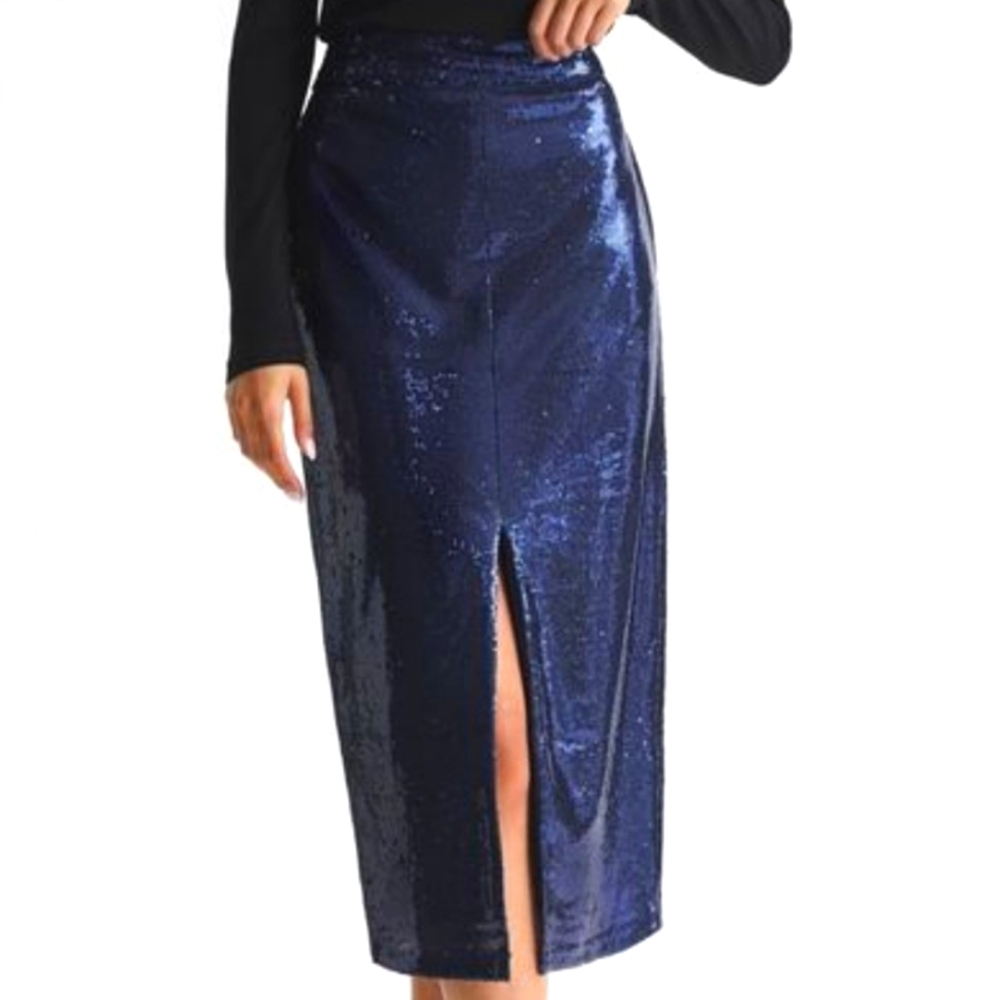 REISS Dakota Sequin Pencil Skirt *NWT